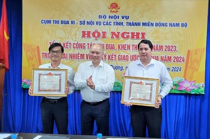 Hội nghị Tổng kết công tác thi đua, khen thưởng năm 2023 Cụm Thi đua VI –  Sở Nội vụ các tỉnh, thành miền Đông Nam Bộ